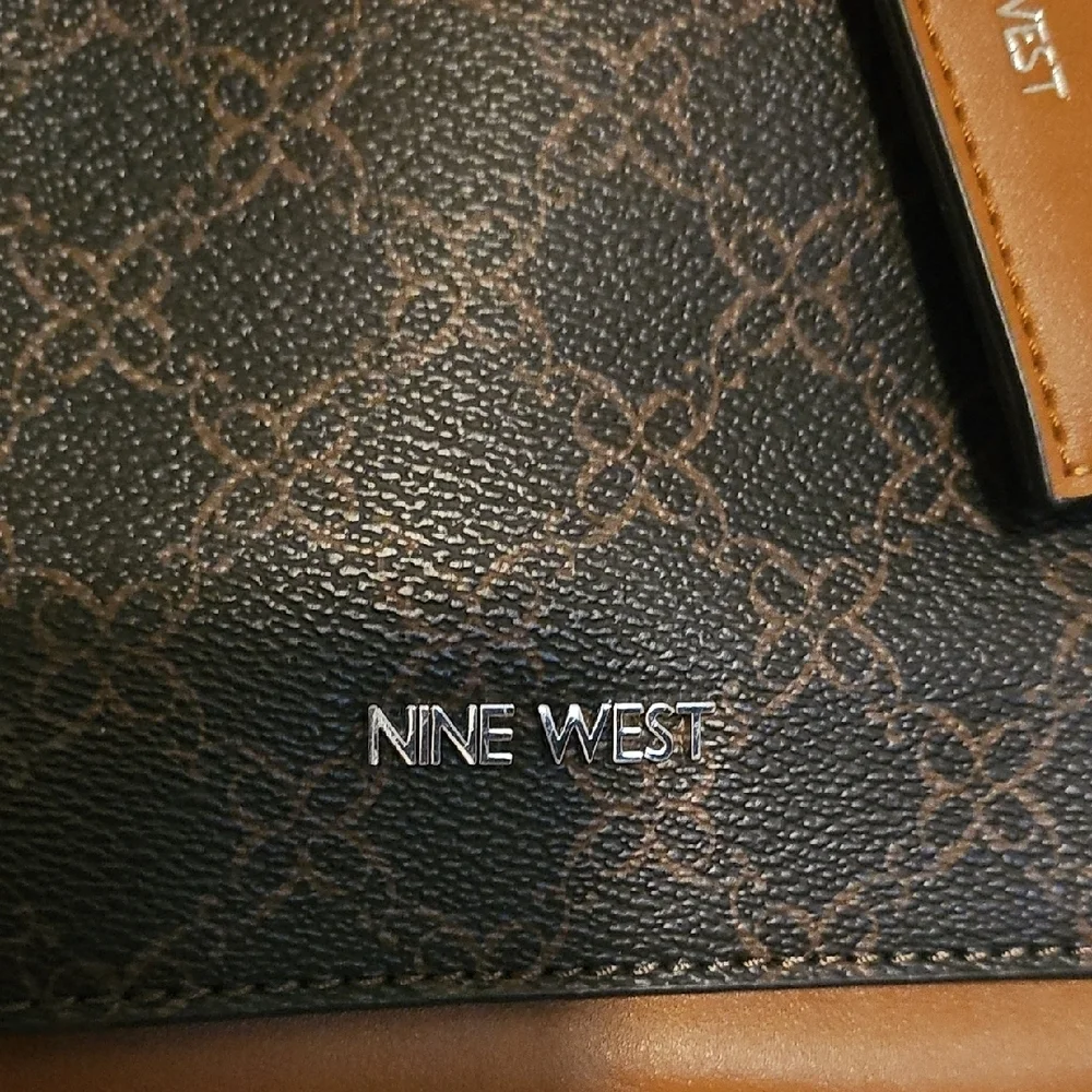 Nine West Brown and Black Women's Handbag NWOT